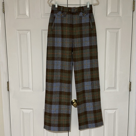 Sezane Fábio plaid wool pants - Picture 3 of 7